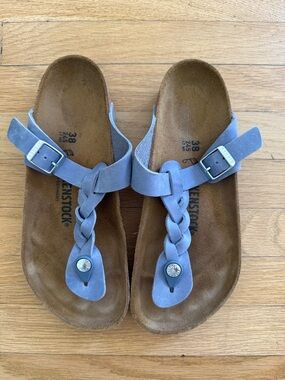 Birkenstock Women's Gizeh Braid Oiled Leather Sandals